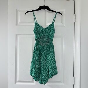 Green Hollister Romper!